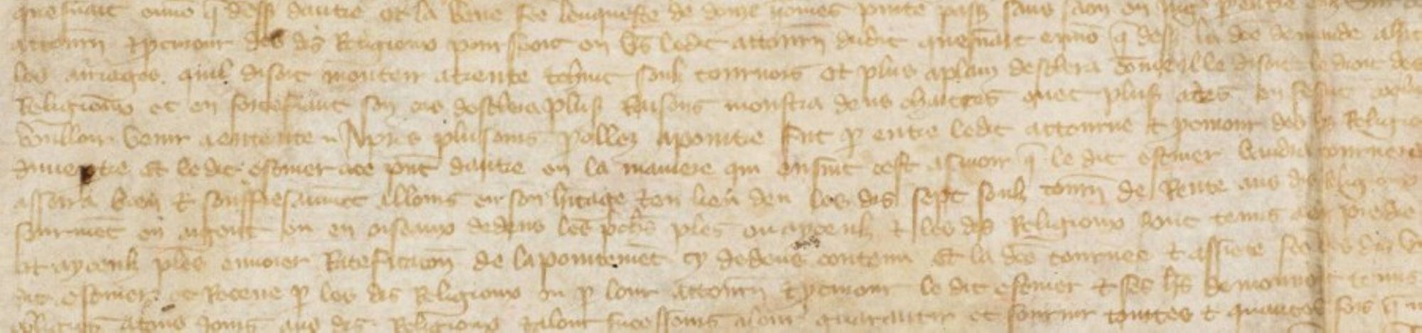 Chartrier de la famille Lecauf