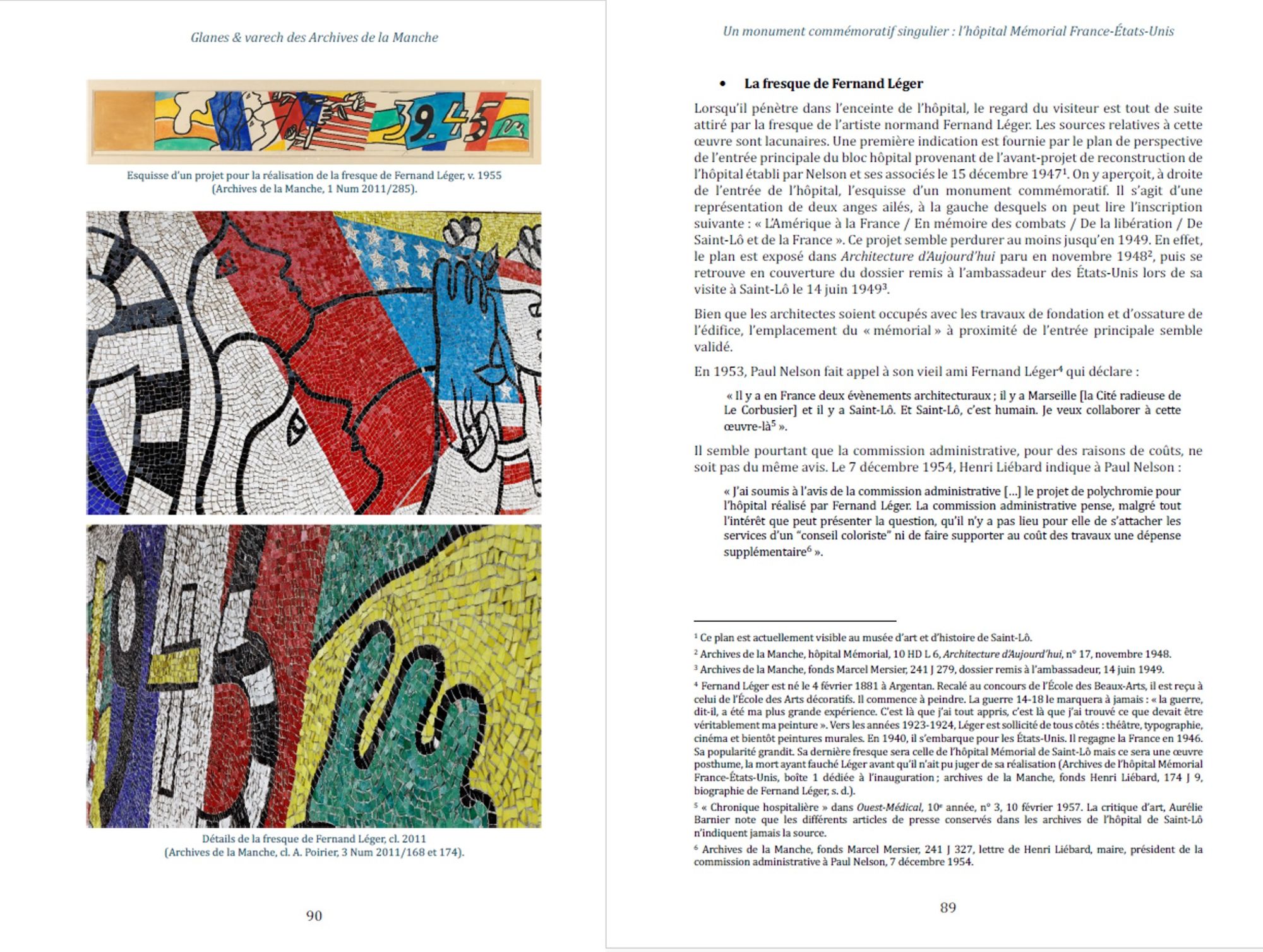 Un monument commémoratif singulier : l'hôpital Mémorial France-États-Unis de Saint-Lô